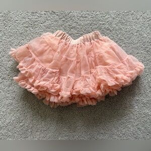 Pink Ruffled Tutu Skirt